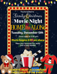 Family Christmas Movie Night